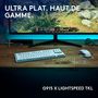 Voir la diapositive 2 : Logitech Clavier gamer sans fil G915 X Lightspeed TKL Tactile Blanc