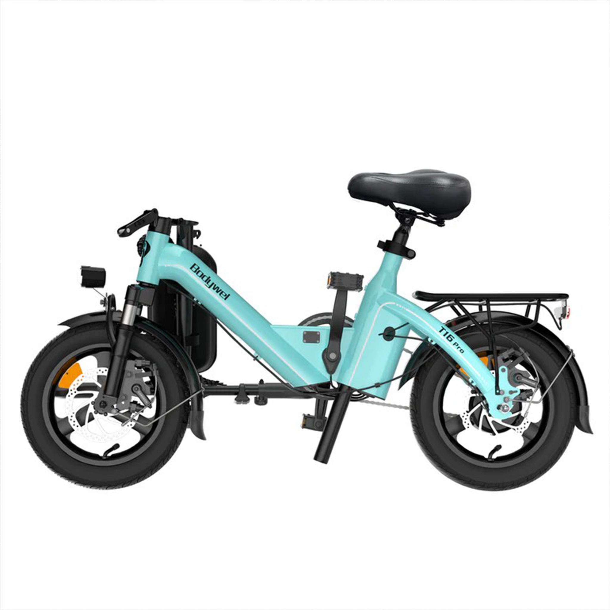 Voir la diapositive 3 : BODYWEL Mini vélo électrique bodywel t16 pro