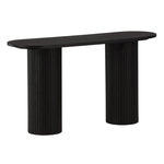 Paris Prix Console Design Nervuré  Bianca  130cm Noir