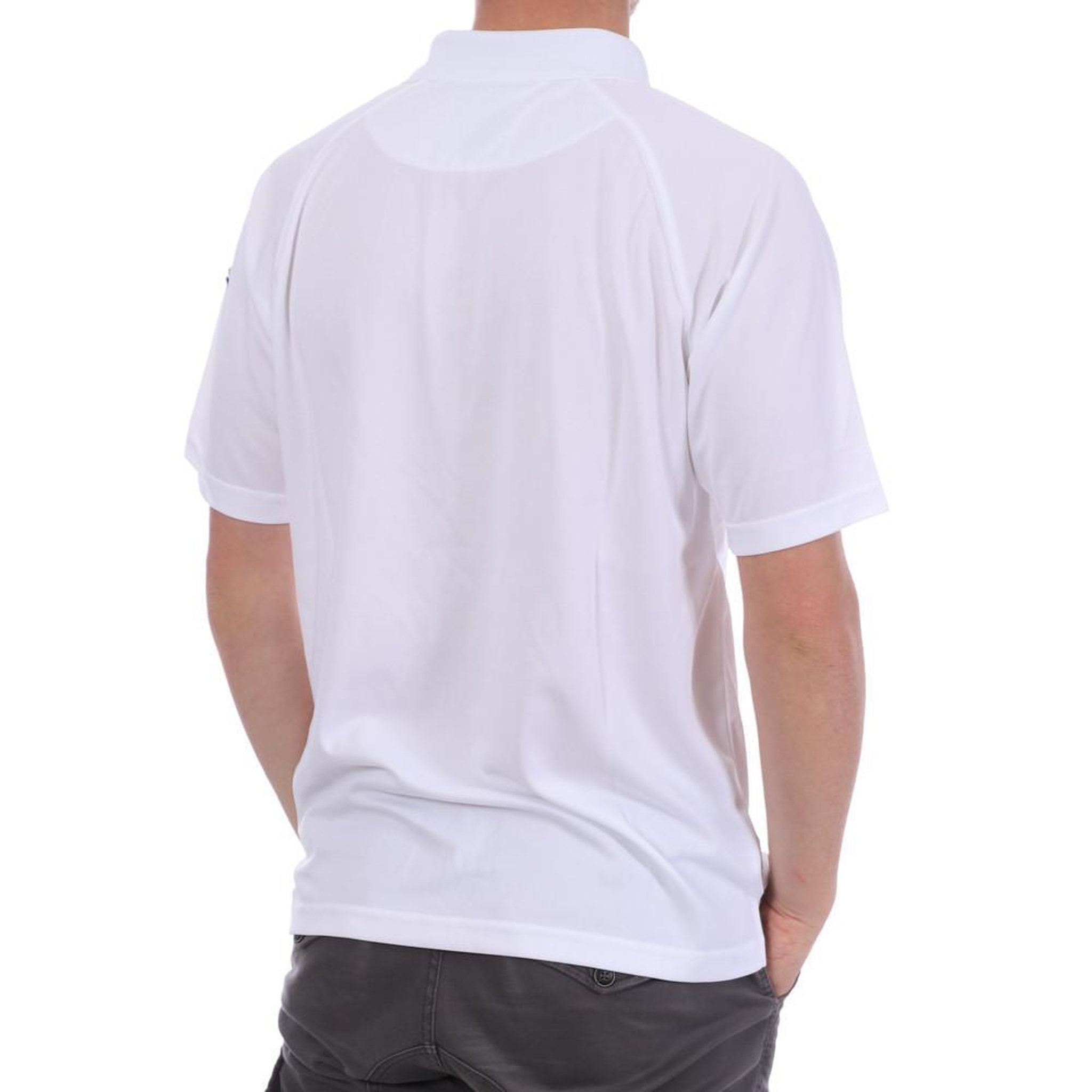 Voir la diapositive 2 : HUNGARIA Polo Blanc Homme Hungaria Training Premium