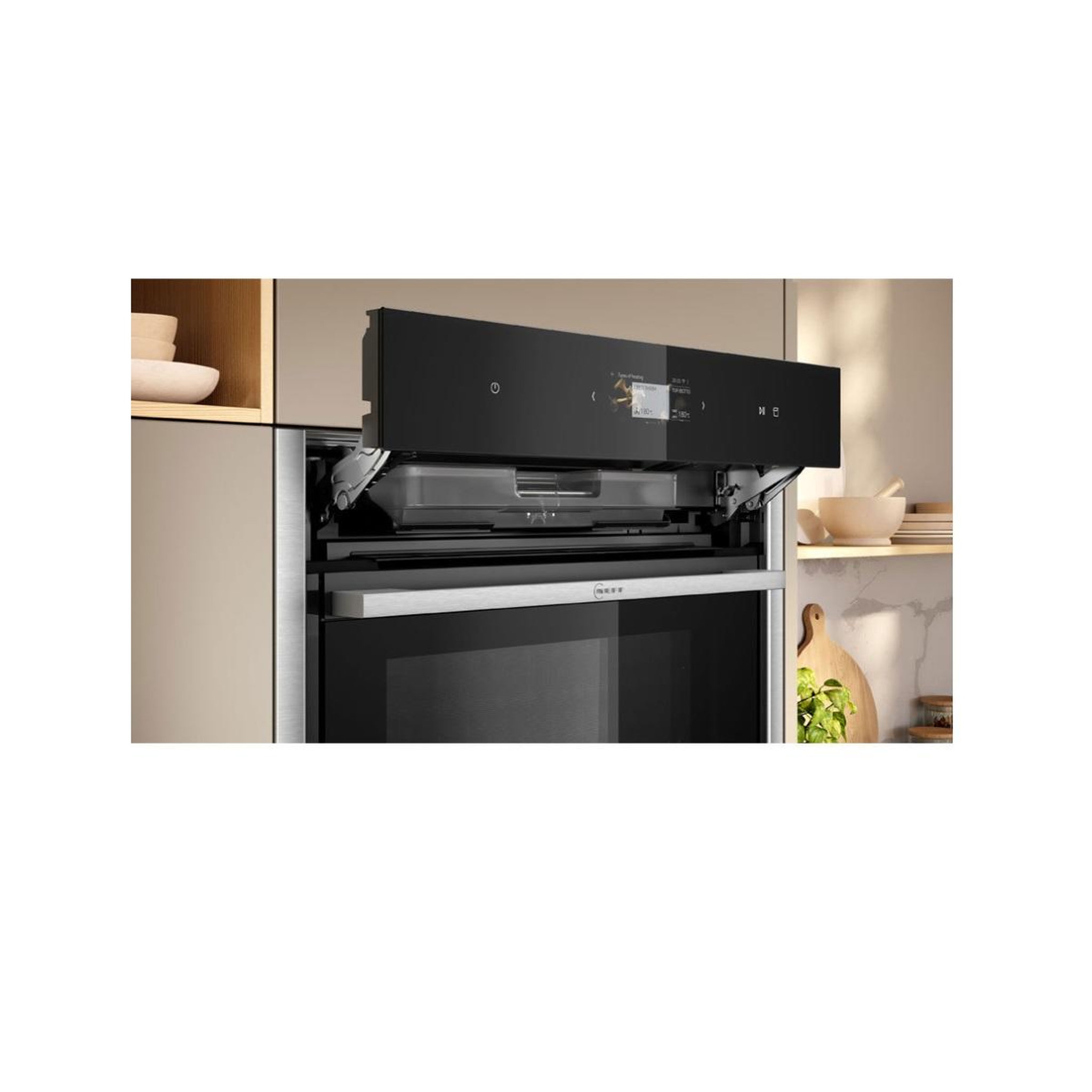 Voir la diapositive 5 : Neff Four vapeur 71l 60cm noir - b64fs31n0