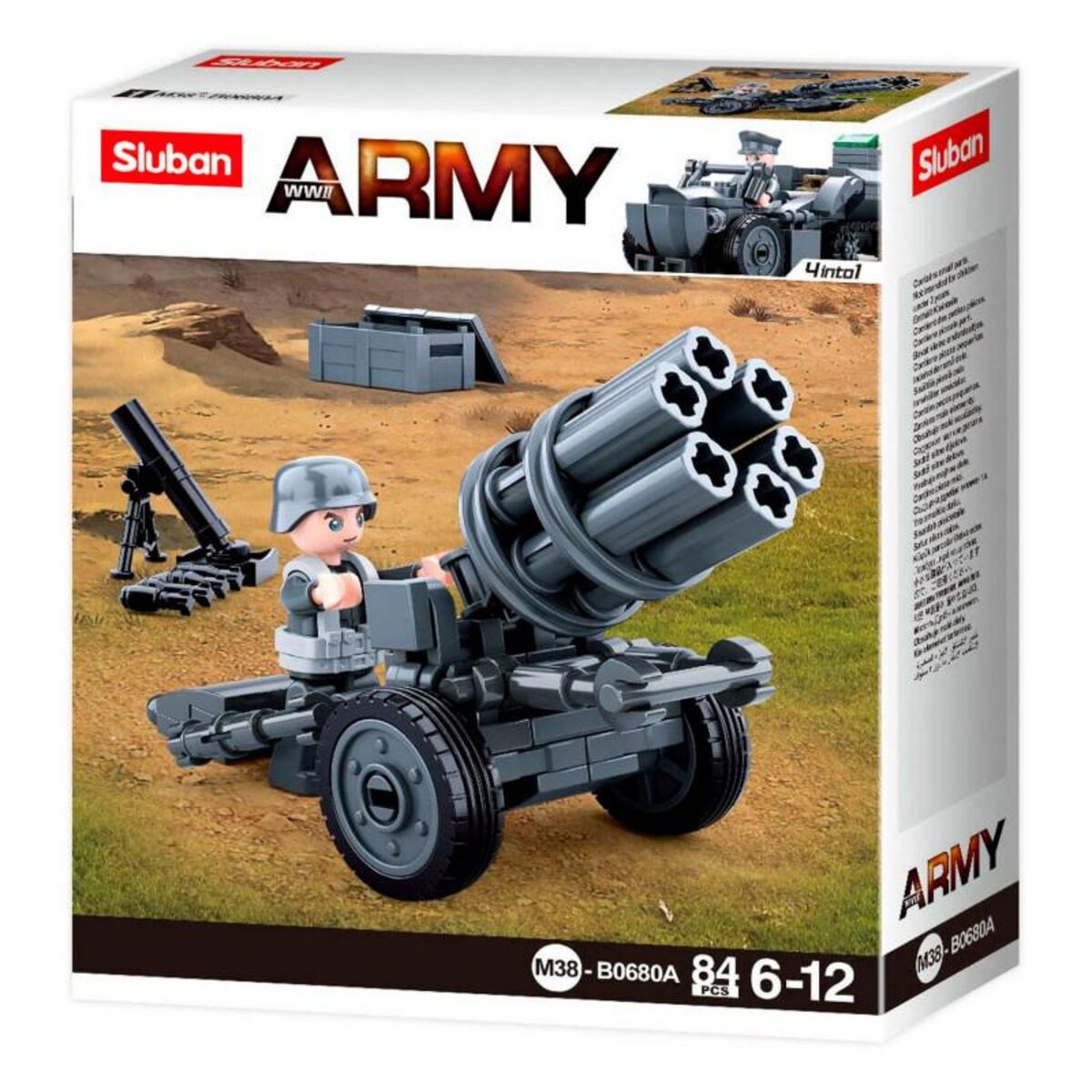 BRIQUES LANCE ROCKET ALLEMAND SODIME SOEM38 B0680A