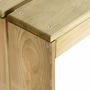 Voir la diapositive 4 : VIDAXL Table de bar 100x60x110 cm Bois de pin impregne