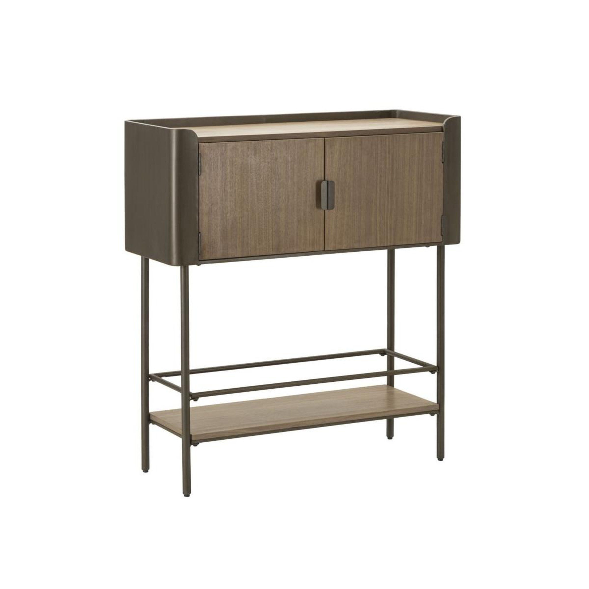 Paris Prix Console 2 portes en bois  toronto  110cm naturel