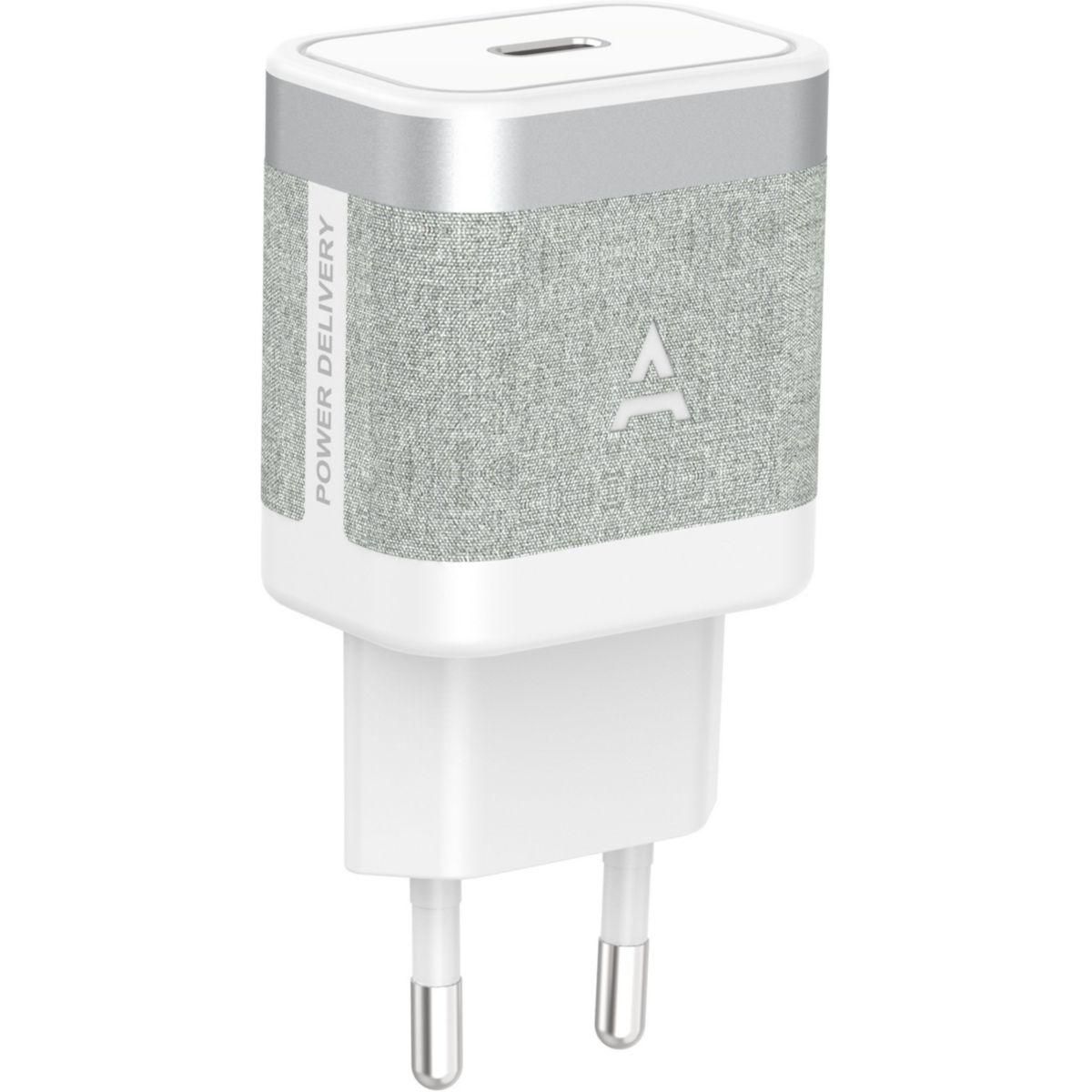 ADEQWAT Chargeur + câble 30W Powerdelivery USB-C +cable Ligthning