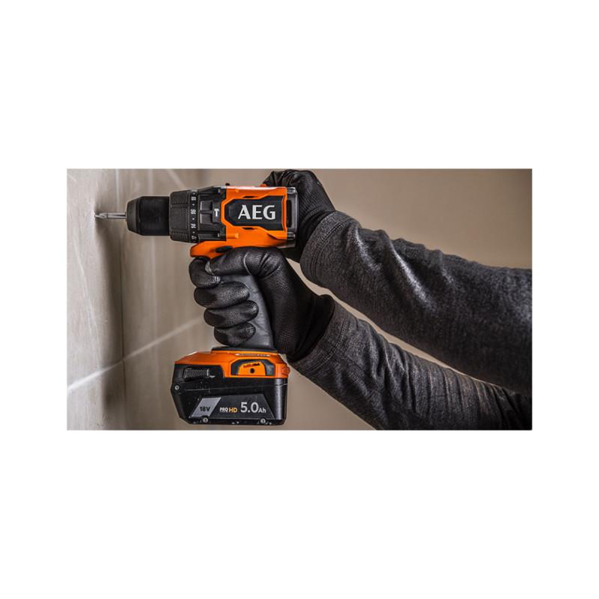 Voir la diapositive 5 : AEG Pack AEG Perceuse à percussion - BSB18SBL-0 - 18V Brushless - 1 batterie 2.0Ah - 1 chargeur - SETL1