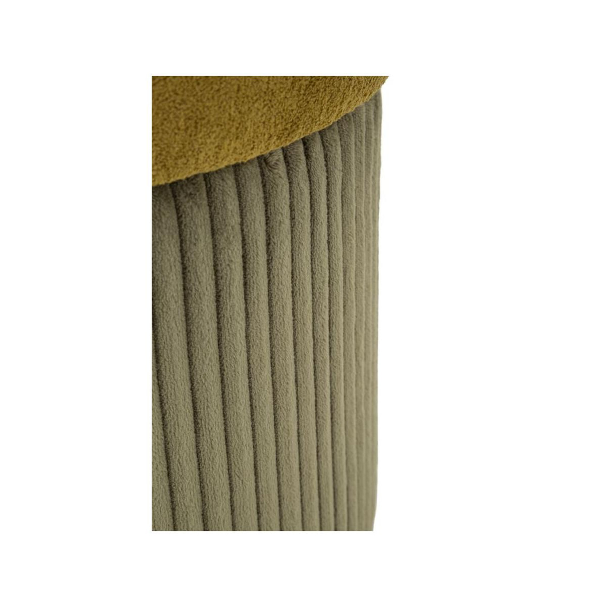 Voir la diapositive 4 : Paris Prix Lot de 2 poufs coffres  aspen  44cm vert