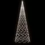 VIDAXL Sapin de Noël avec piquet 3000 LED Blanc froid 800 cm