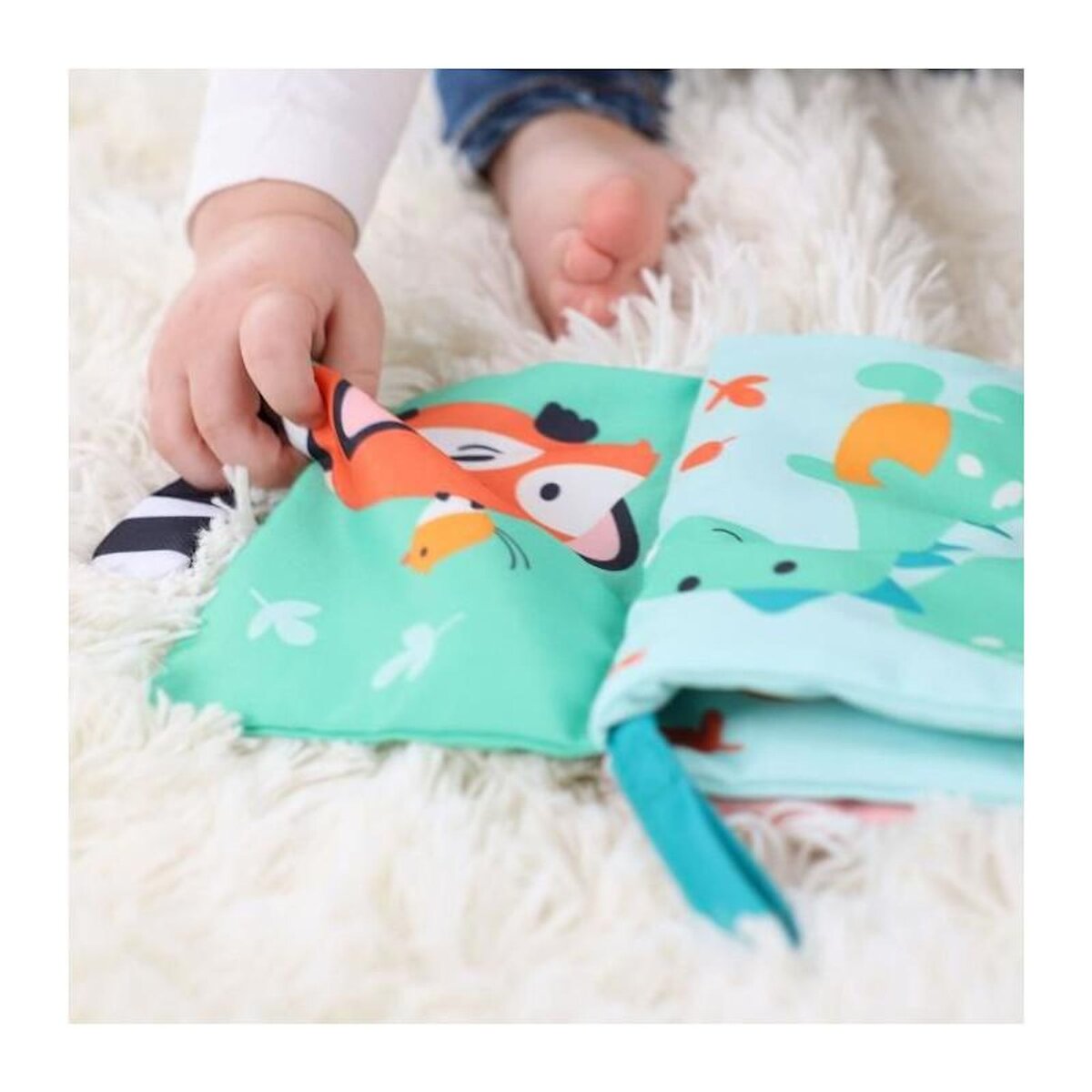 SES Creative Livre Sensoriel SES Creative avec textures variées