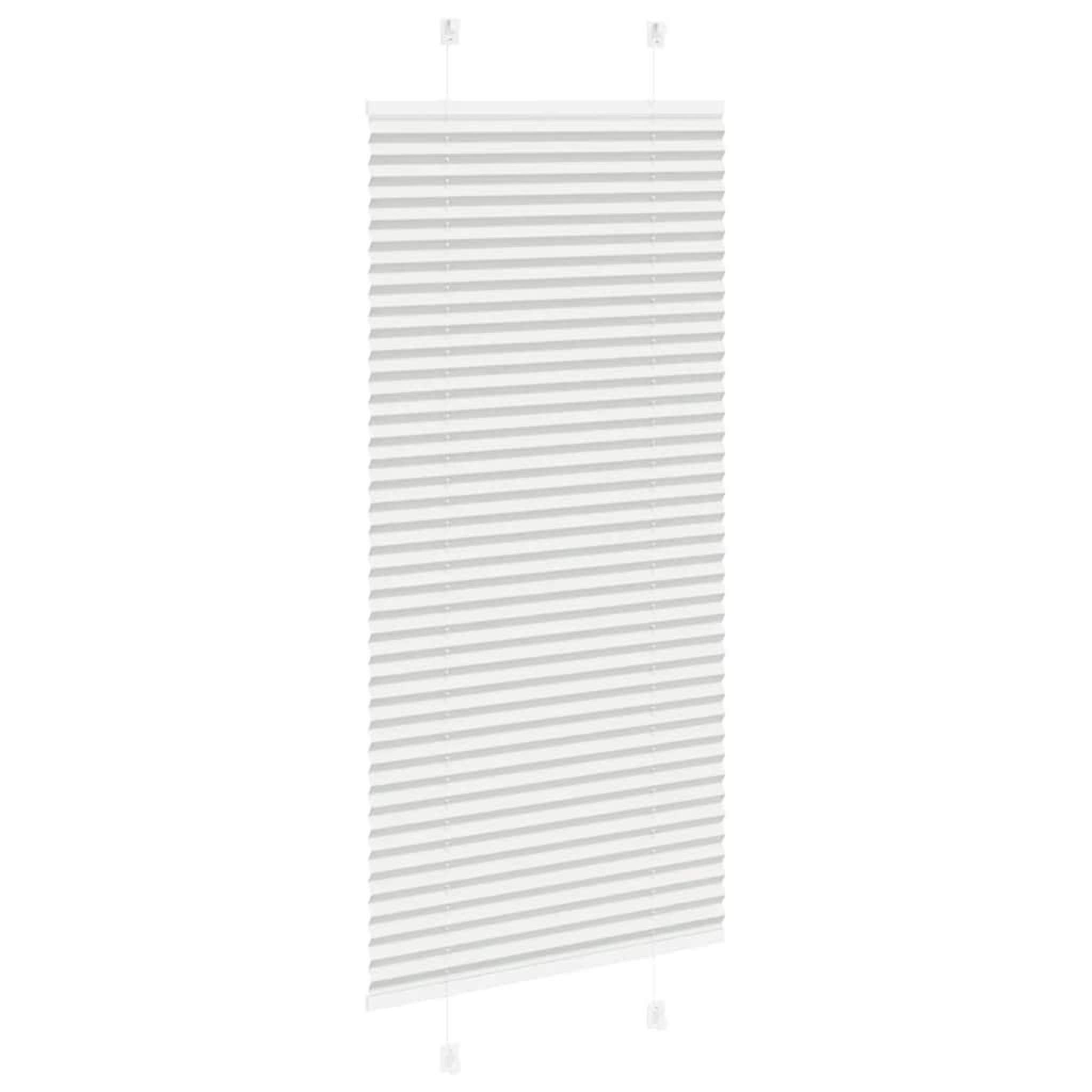 Voir la diapositive 4 : VIDAXL Store plisse gris clair 65x100 cm largeur du tissu 64,4 cm