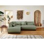 Voir la diapositive 3 : LISA DESIGN Onyx - canapé modulable d'angle gauche 5 places - en tissu