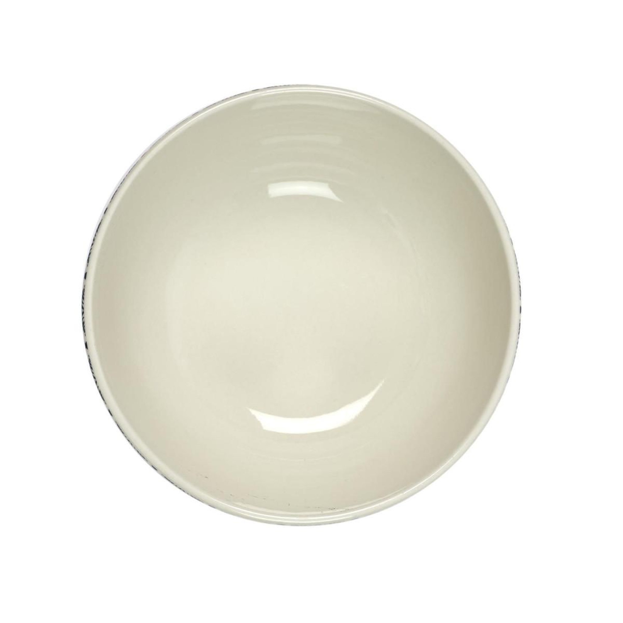 Voir la diapositive 2 : The Home Deco Factory Lot de 6 bols imprimé  cottage  60cl bleu