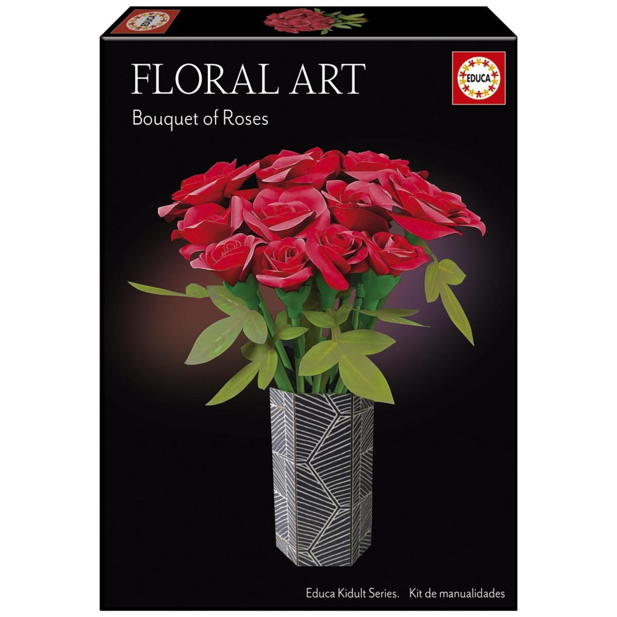 EDUCA Bouquet de Roses Art Floral