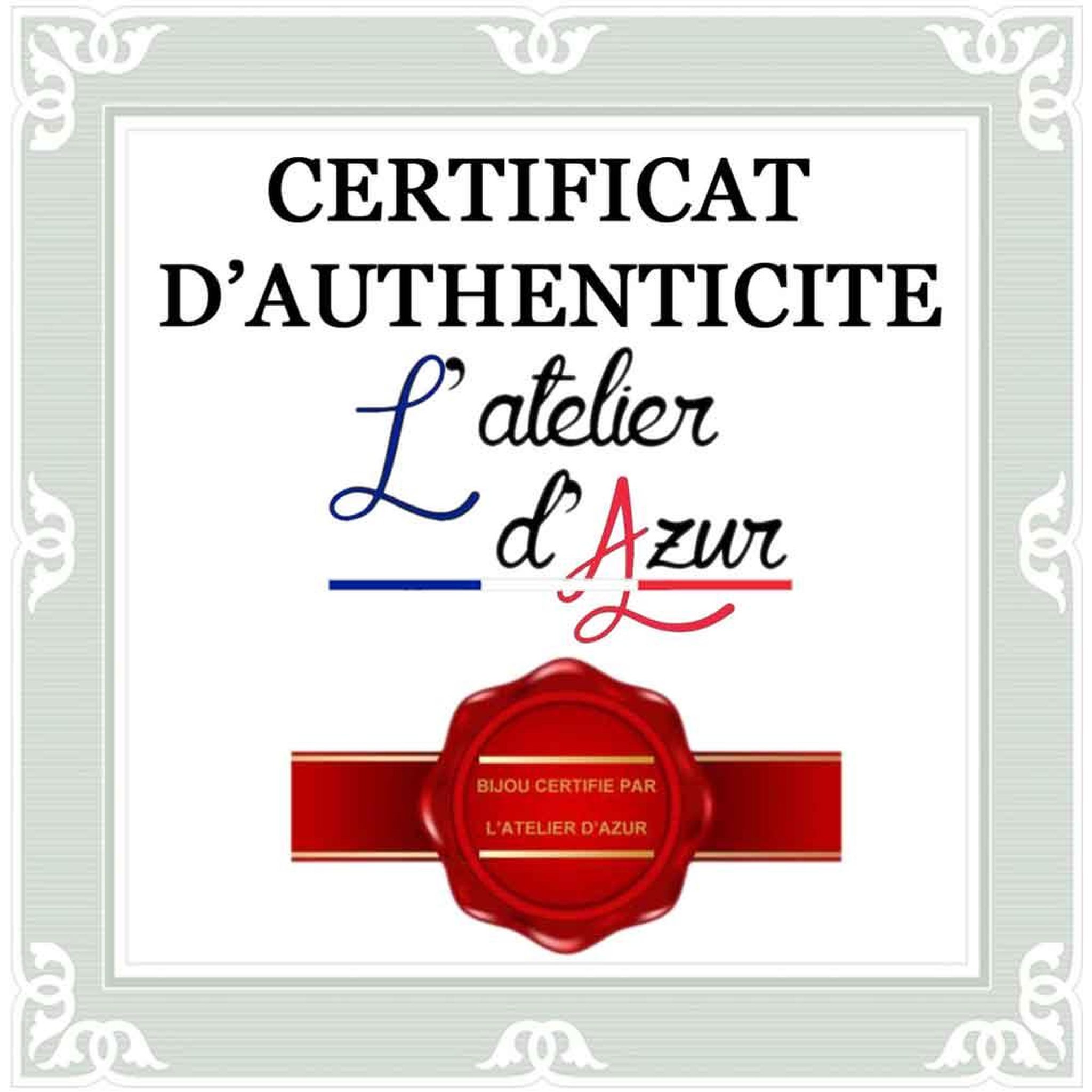 Voir la diapositive 5 : L'ATELIER D'AZUR Pendentif  - Médaille Croix Or 18 Carats 750 Jaune - Filigrane - Chaine Offerte