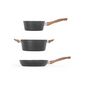 Voir la diapositive 3 : LIVOO Batterie de cuisine - MEP147