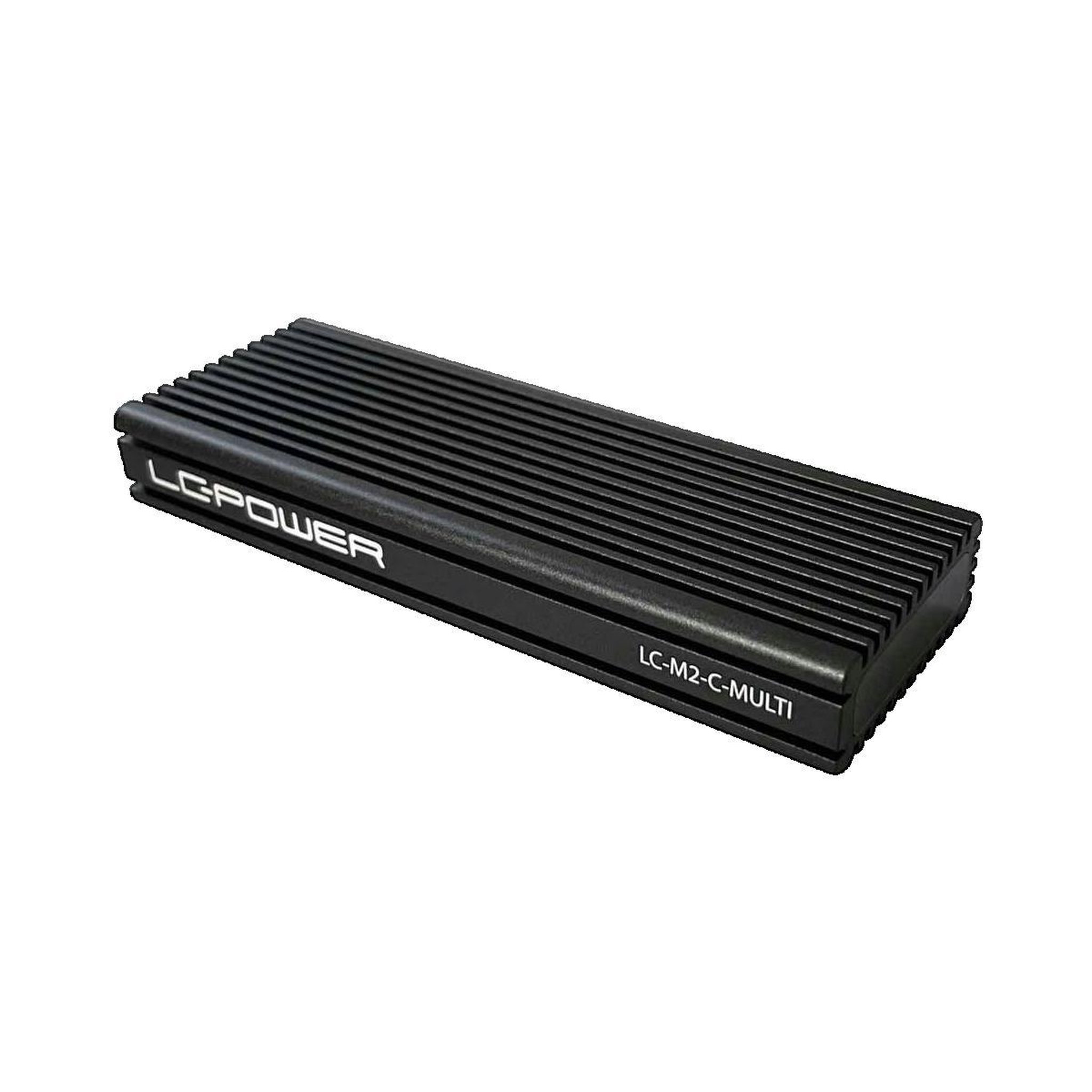 Voir la diapositive 2 : LC Power Boîtier externe LC-Power LC-M2-C-MULTI pour SSD M.2 USB 3.2 Gen 2