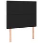 Voir la diapositive 2 : VIDAXL Tetes de lit 2 pcs Noir 80x5x78/88 cm Similicuir