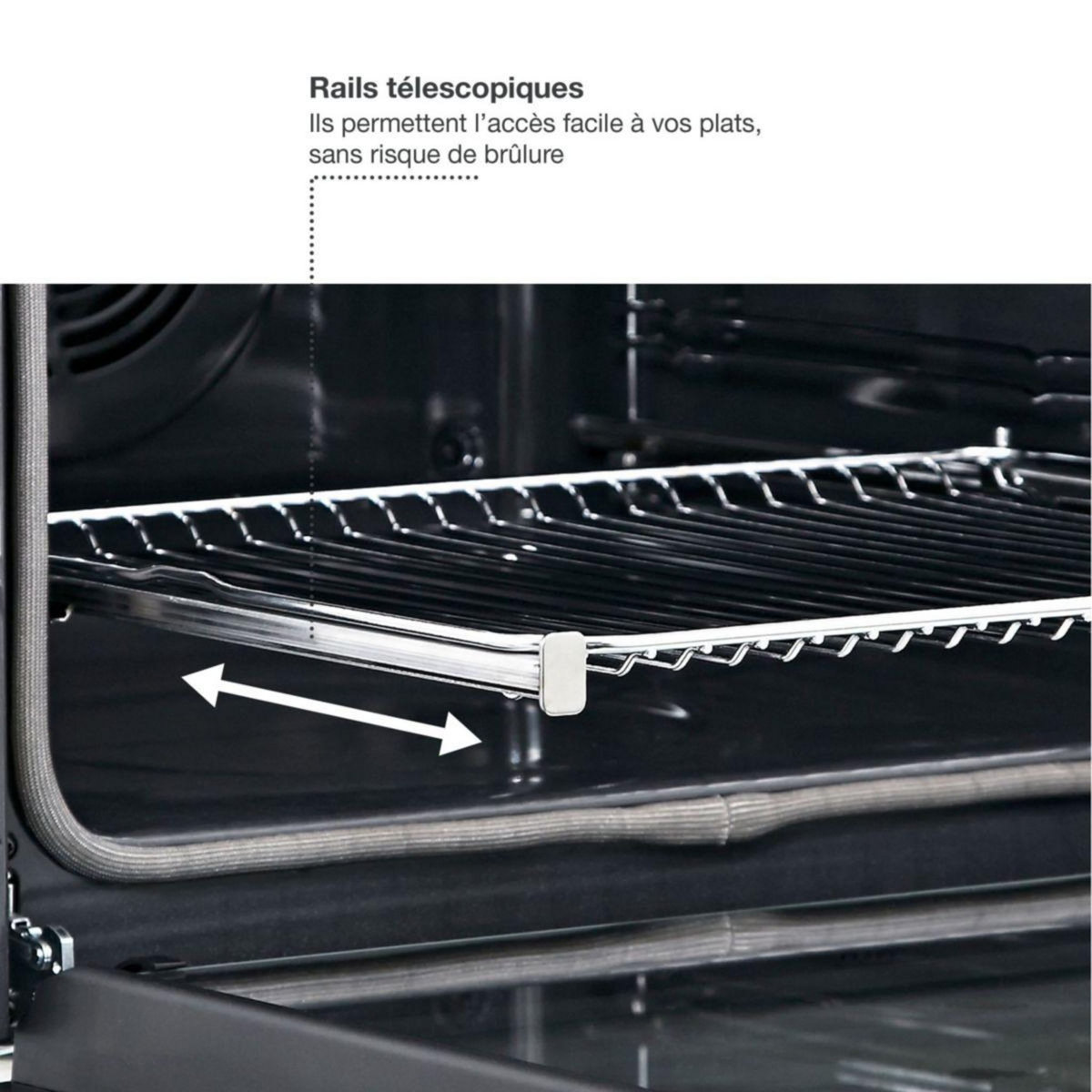 MIOGO Four encastrable MOS721TR Steam