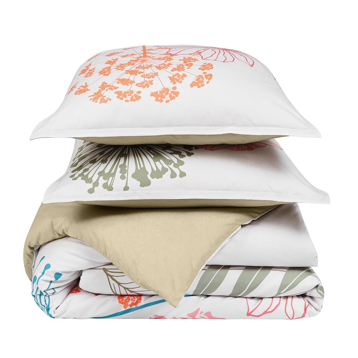 Sensei Maison Housse de couette en percale de coton MOLEN