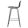 Voir la diapositive 3 : Rendez vous déco Lot de 2 chaises de bar mi-hauteur 63 cm en résine tressée noire-Jigani