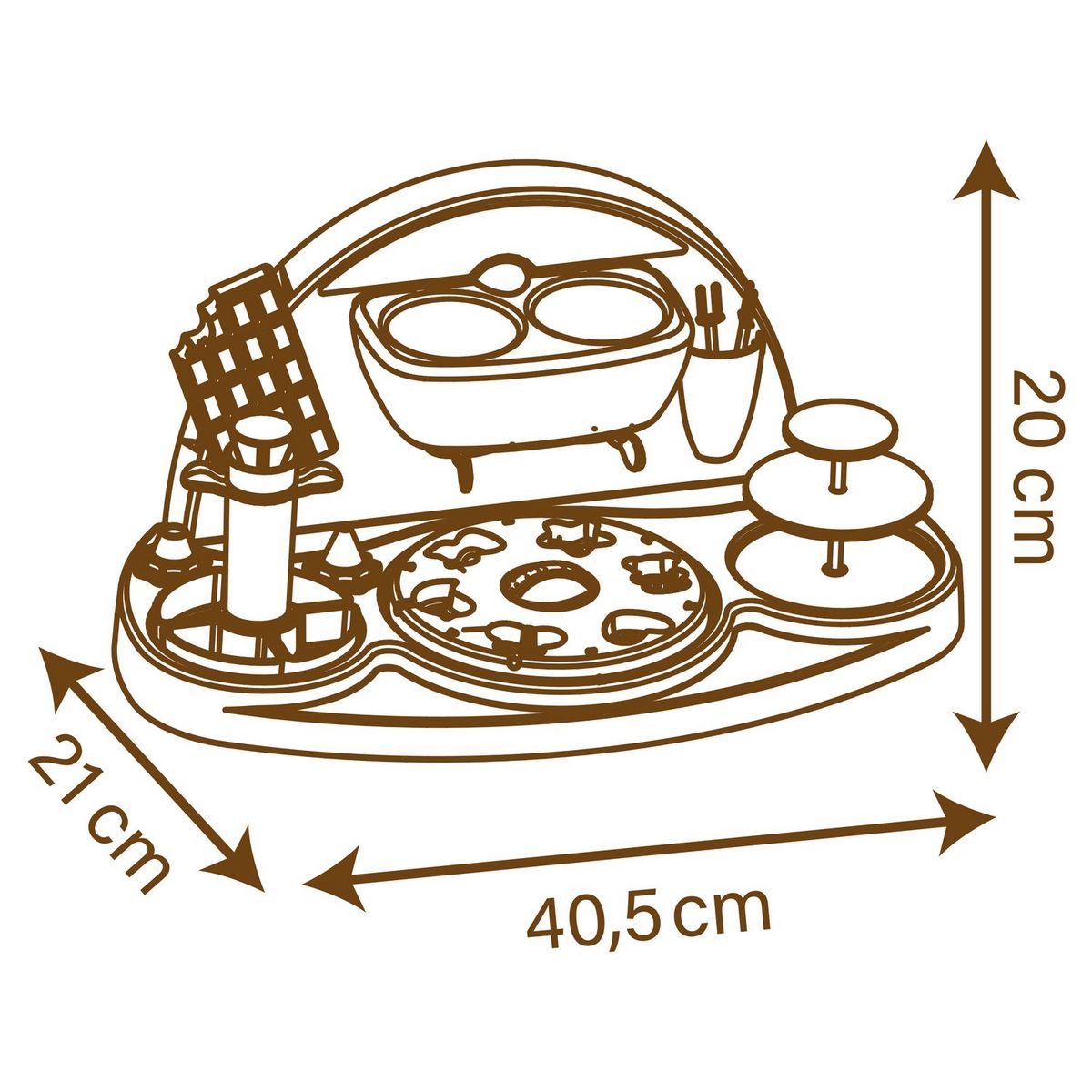 SMOBY CHEF CHOCOLATE FACTORY