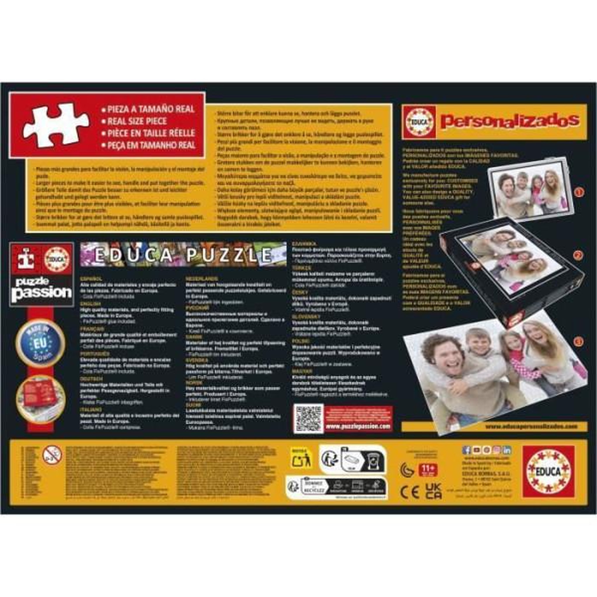 Voir la diapositive 4 : EDUCA Puzzle - educa - roi des fleurs - 500 pieces - theme paysage - pour adultes - mixte