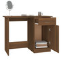 Voir la diapositive 5 : VIDAXL Bureau Chene marron 100x50x76 cm Bois d'ingenierie