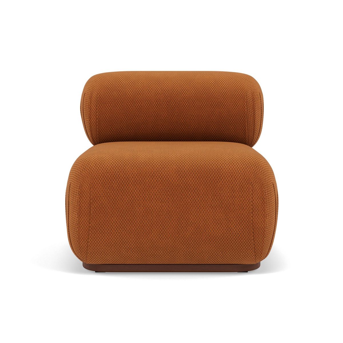 LISA DESIGN Penelope - module d'assise en velours texturé