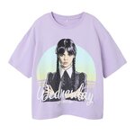 NAME IT T-shirt  Fille Name it Wednesday. Coloris disponibles : Violet