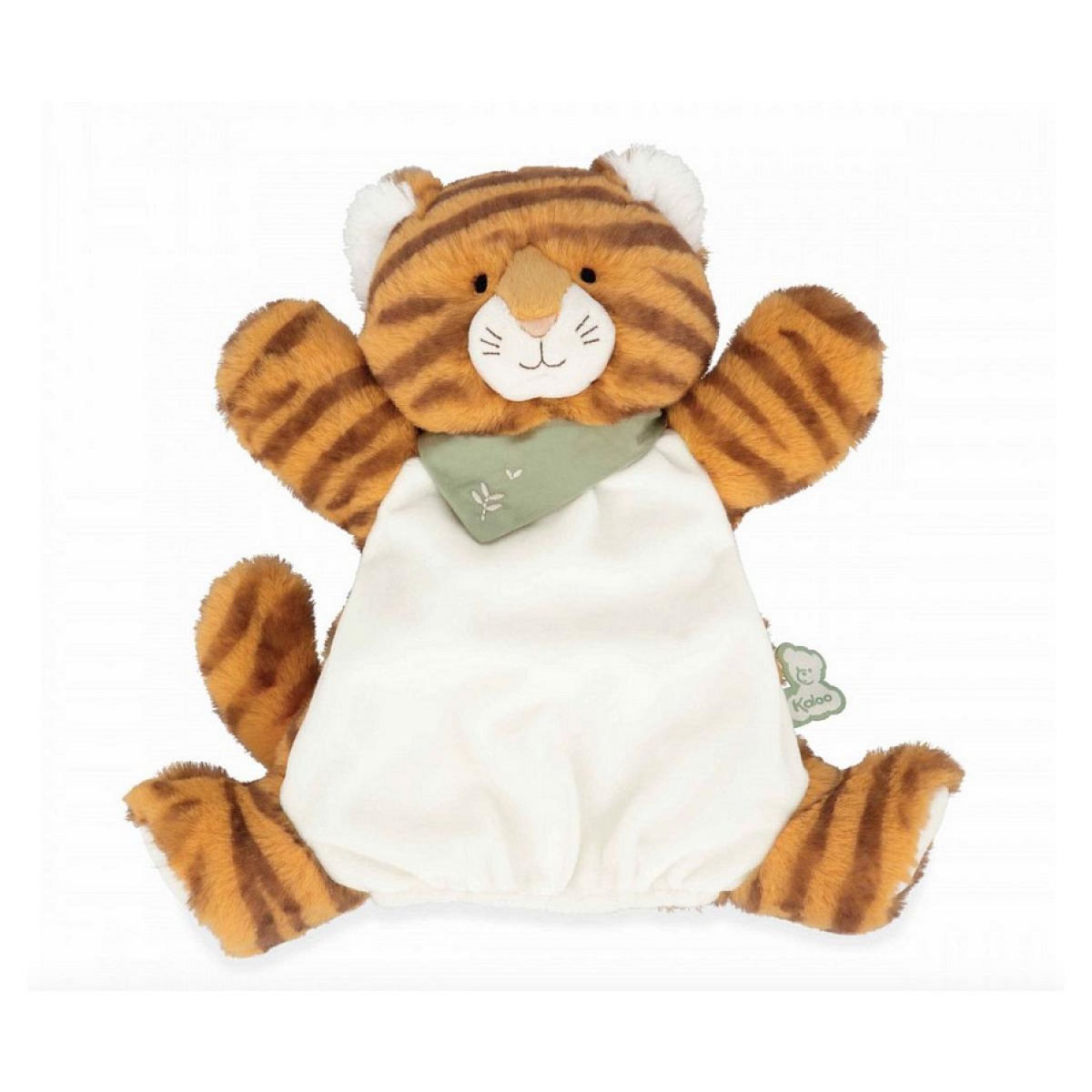 Kaloo Marionnette Tigre Papaye - 24 cm