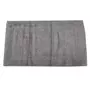 ACTUEL Tapis de bain uni en coton 500 gr/m2 liteau tressé