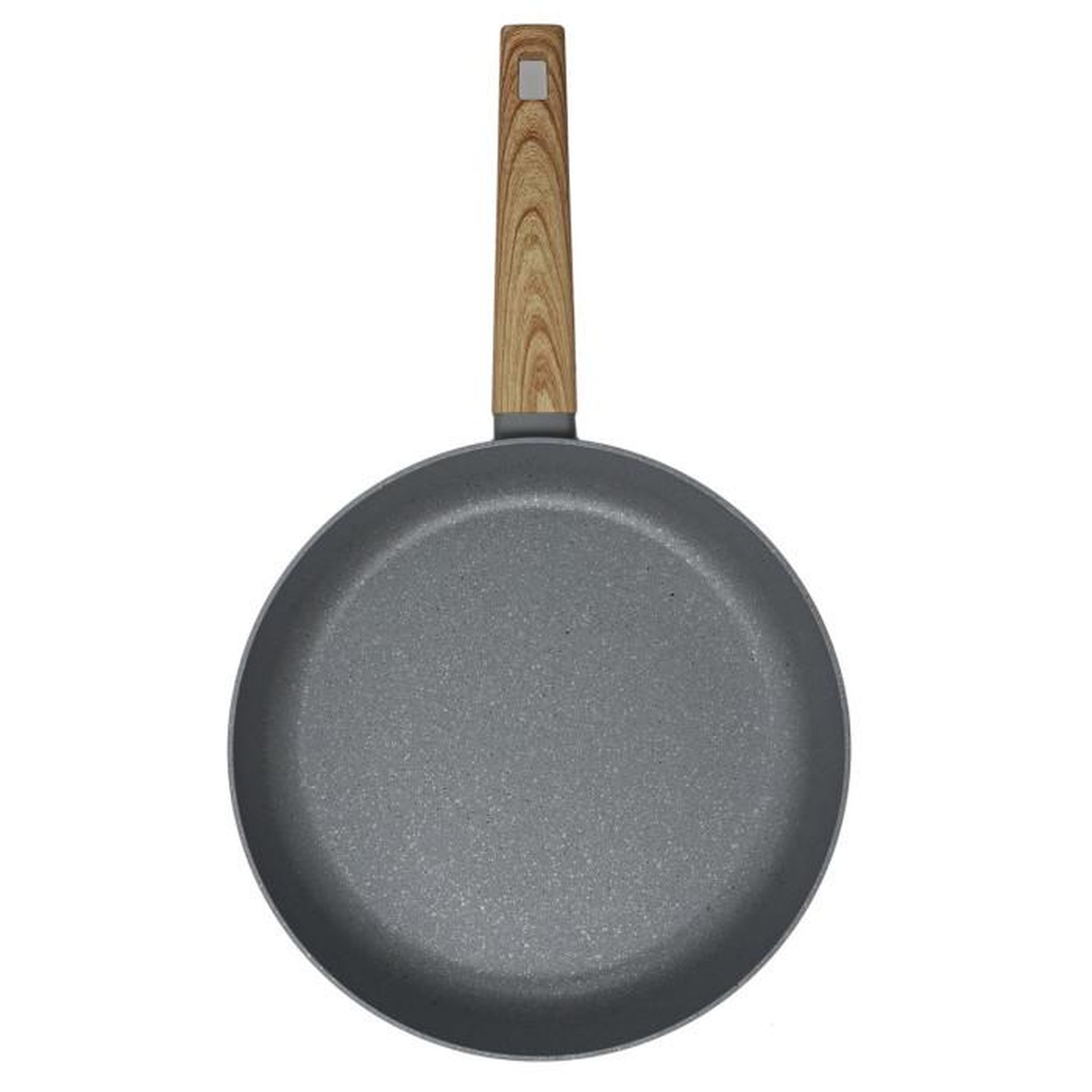 Voir la diapositive 2 : Paris Prix Poêle Aluminium  Forgé  28cm Gris