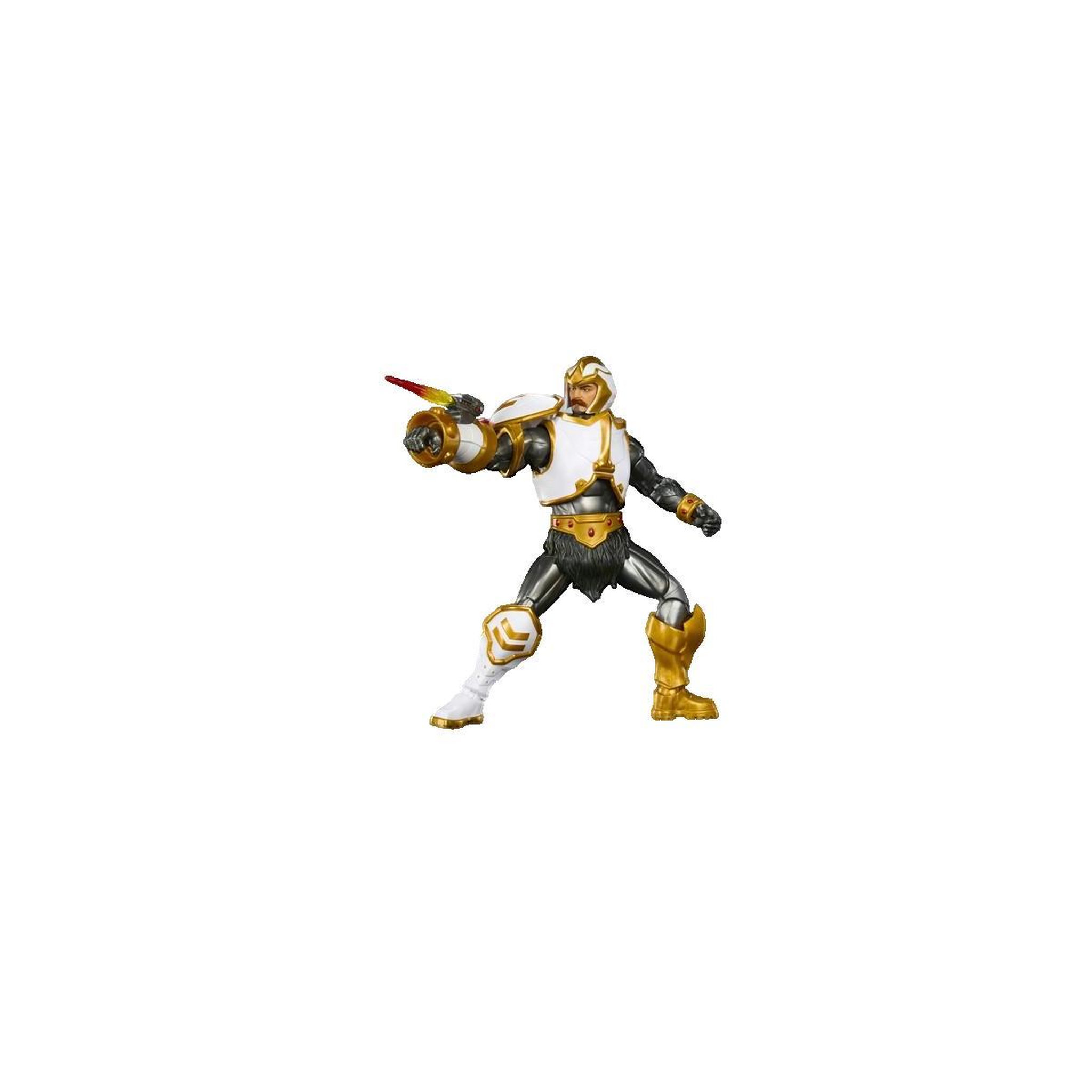 Voir la diapositive 3 : MATTEL Figurine Mattel Man O' War Duncan articulée dorée