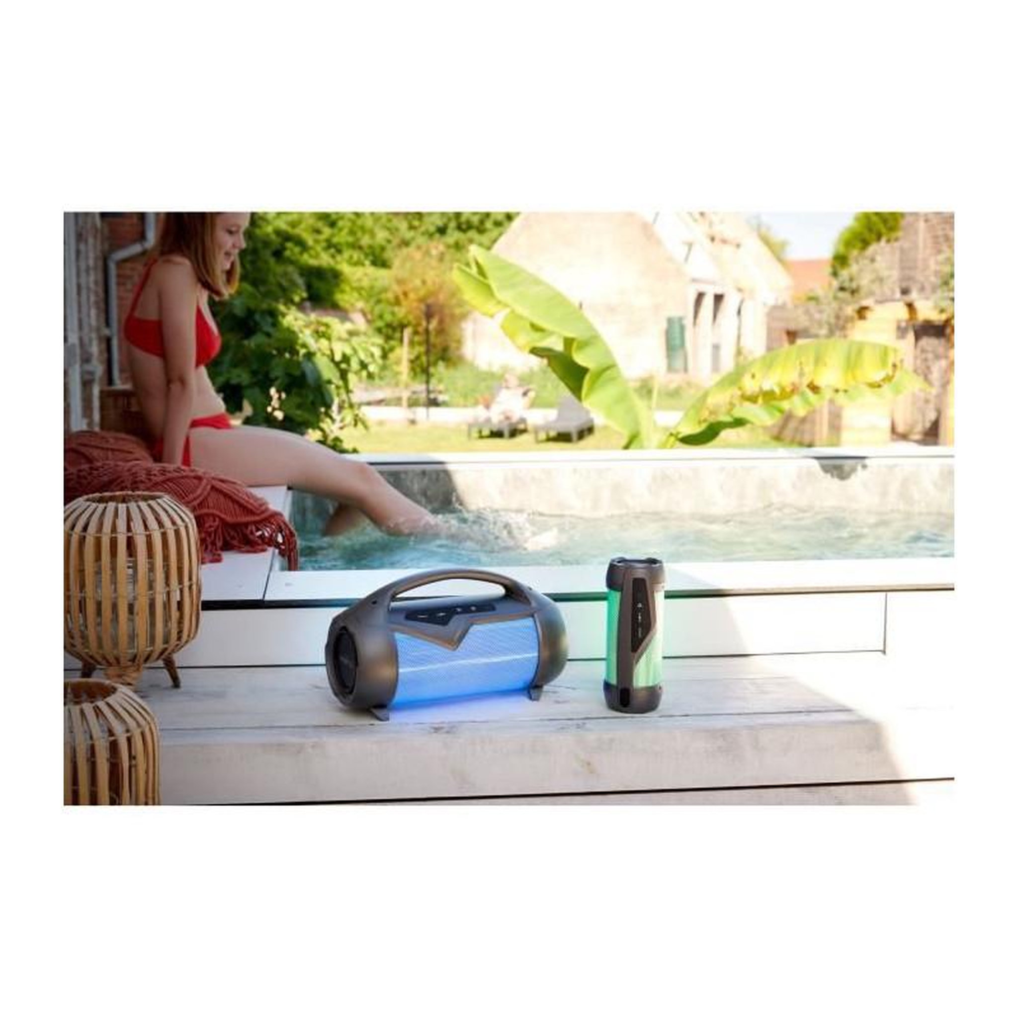 Voir la diapositive 4 : Bigben BIGBEN PARTYBTIPLITE Enceinte Bluetooth Enceinte Bt Usb Sd Aux In - 30 Cm - Outdoor