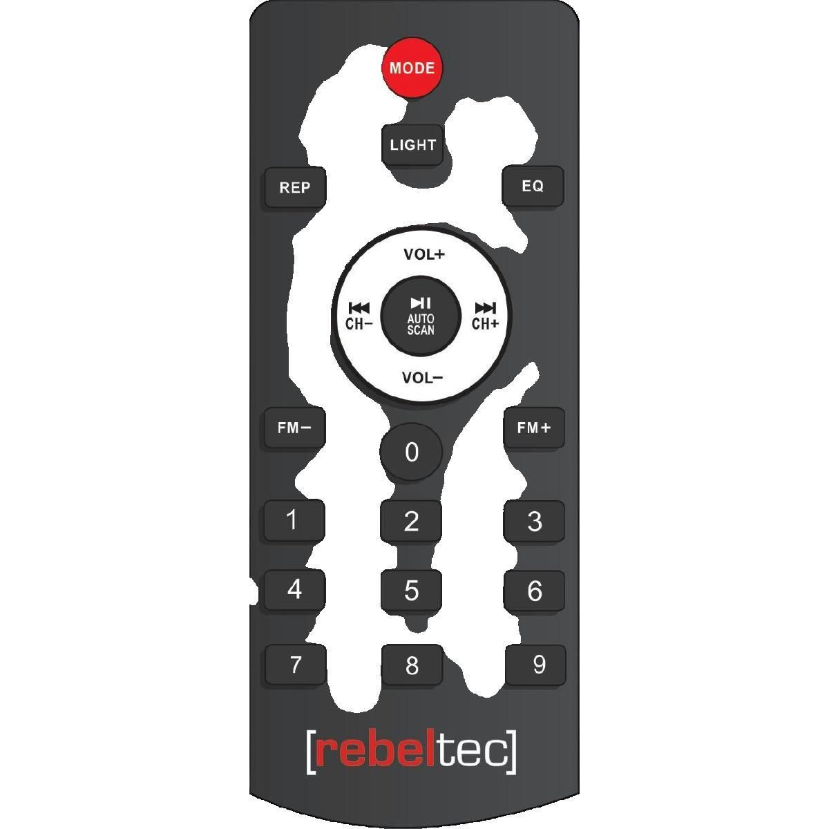 Revoltec Enceinte portable Bluetooth Rebeltec SoundBox 630 Puissante et Design