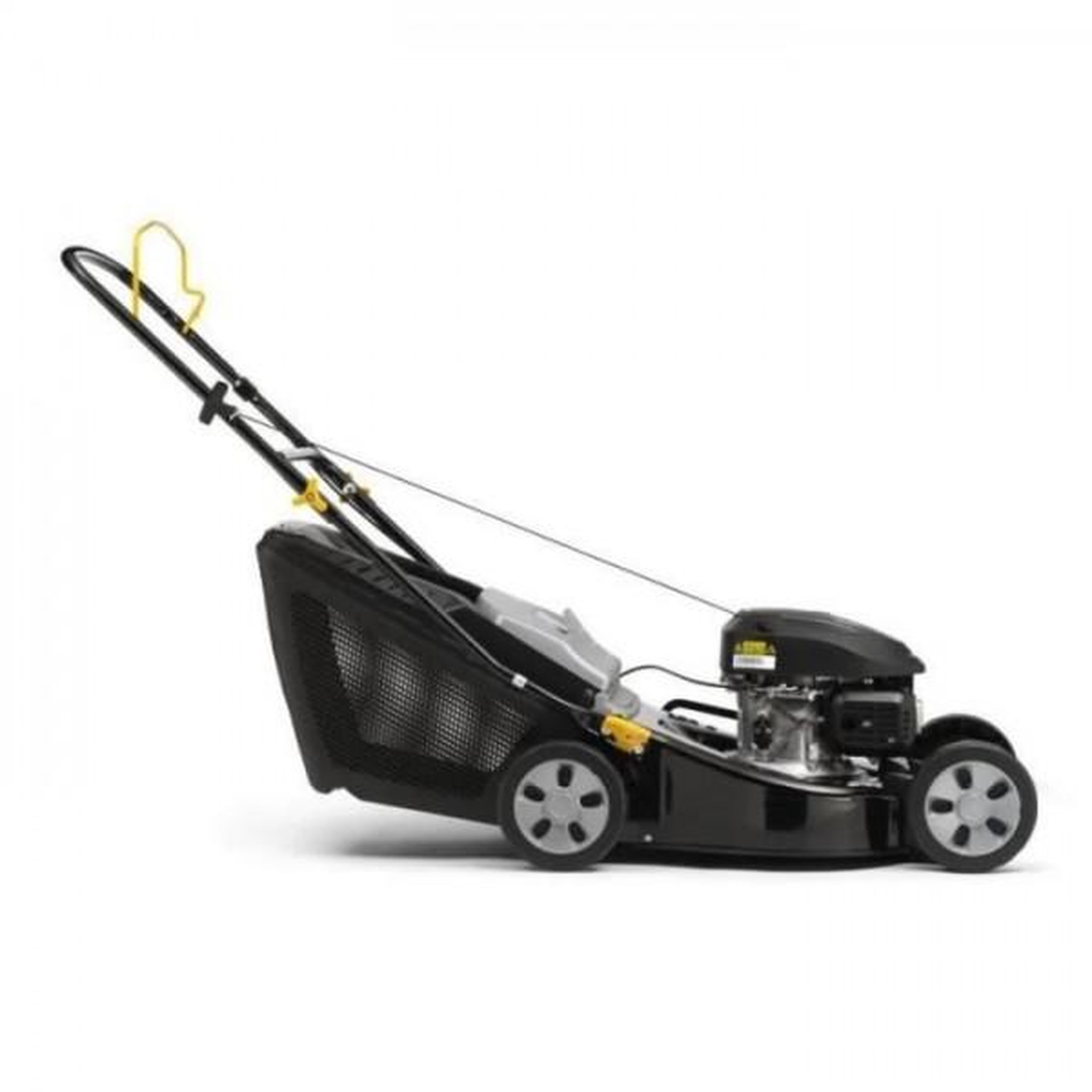 Voir la diapositive 3 : Alpina Tondeuse a Gazon   thermique poussée - Largeur de coupe : 46 cm - ALPINA AL4 46 A - 123 cm³ - Jusqu'a 1200 m²