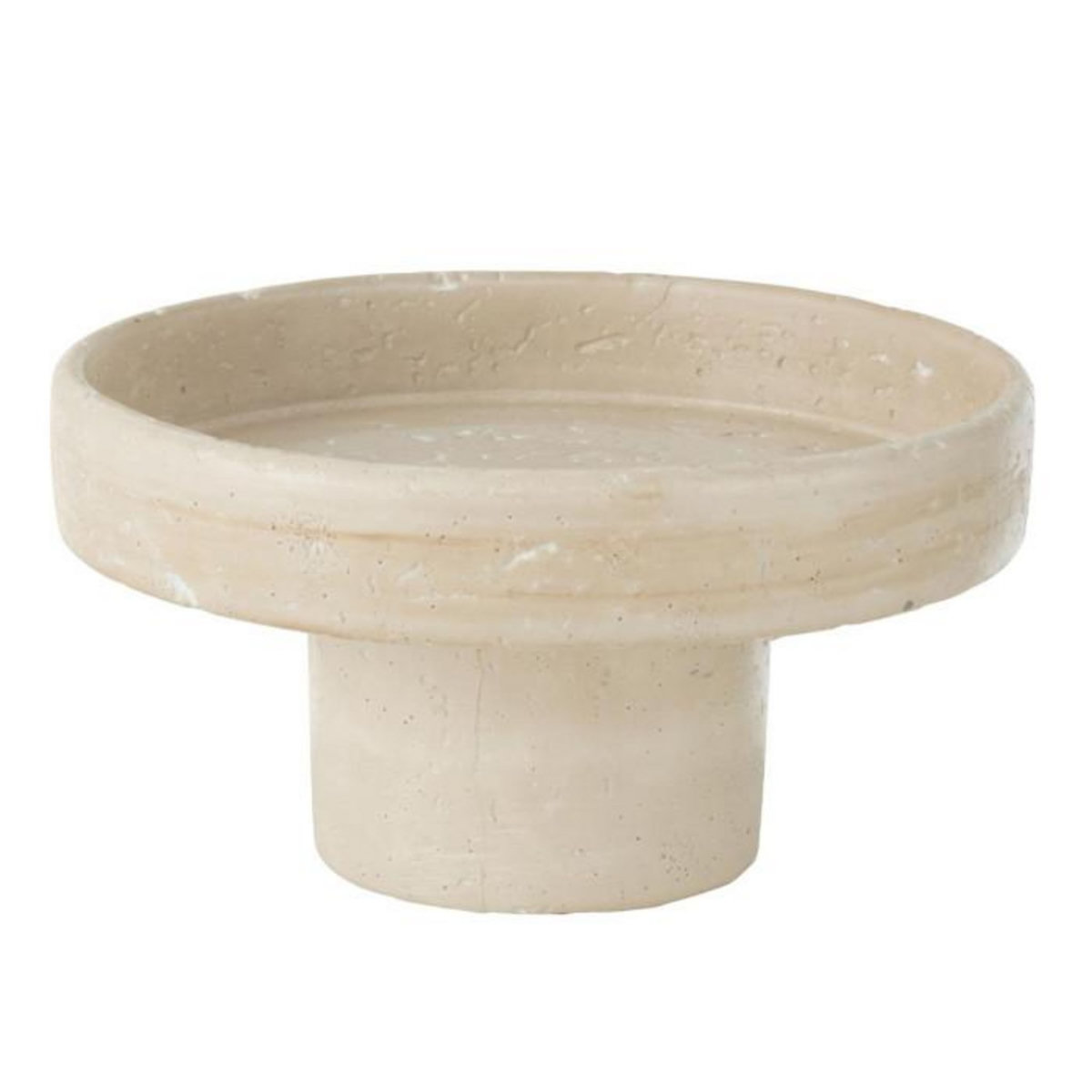 Paris Prix Plateau Déco en Ciment  Olina  28cm Crème