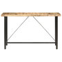 Voir la diapositive 2 : VIDAXL Table de bar 180x70x107 cm Bois de manguier brut