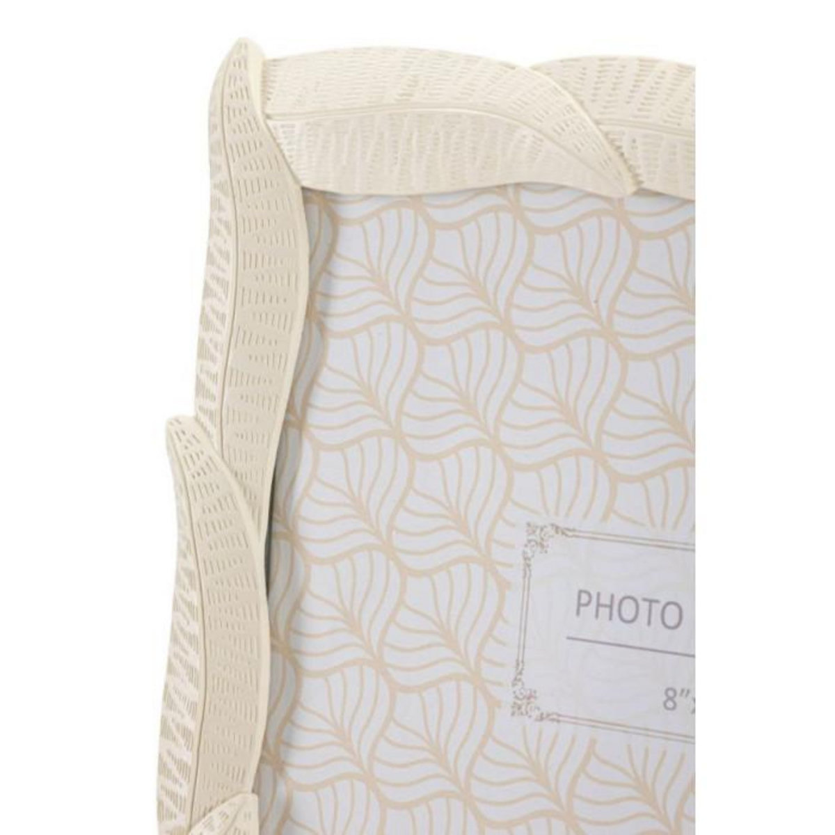 Paris Prix Cadre Photo Déco Feuilles  Snake  20x25cm Crème