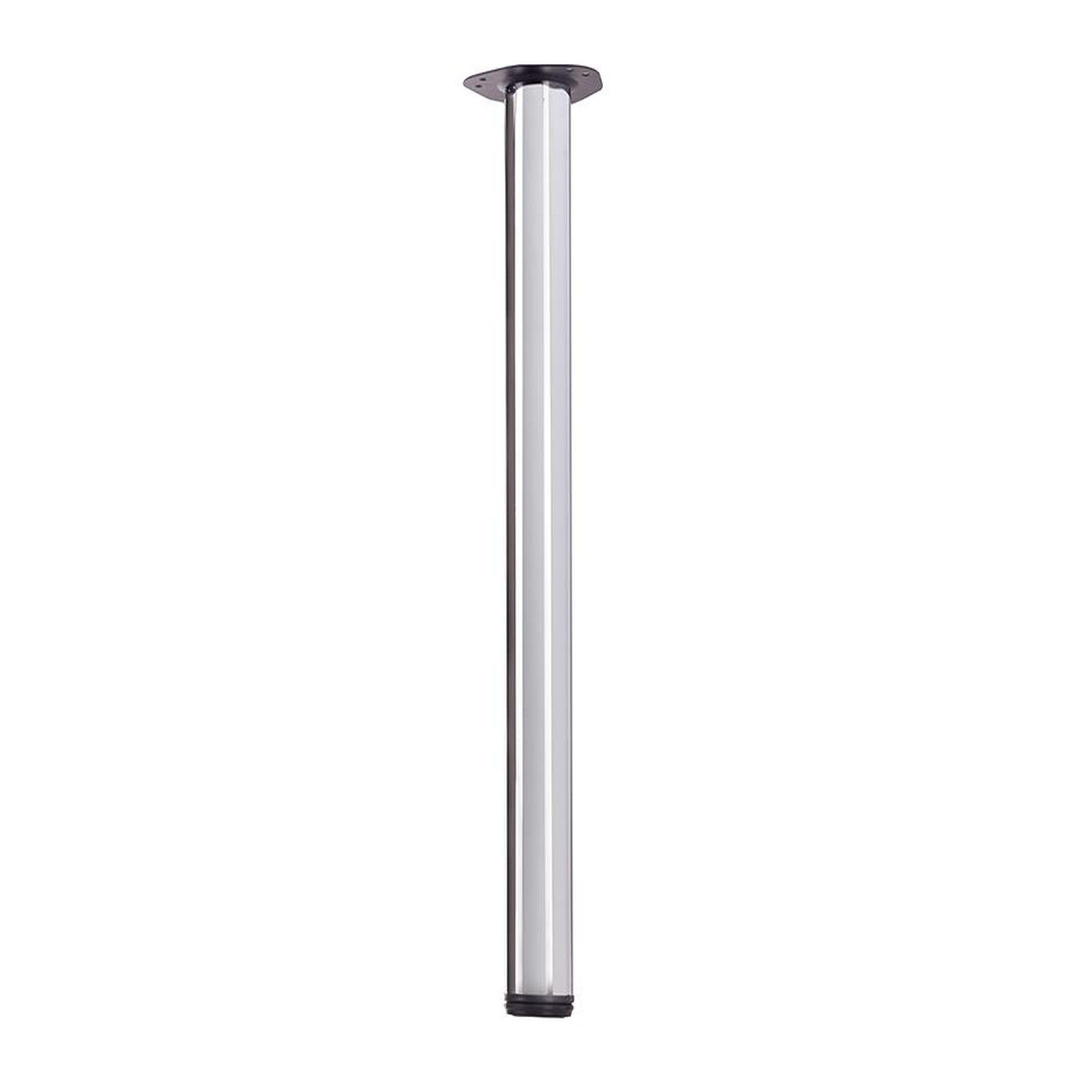 CENTRALE BRICO Pied de table s1 710/60 mm chrome