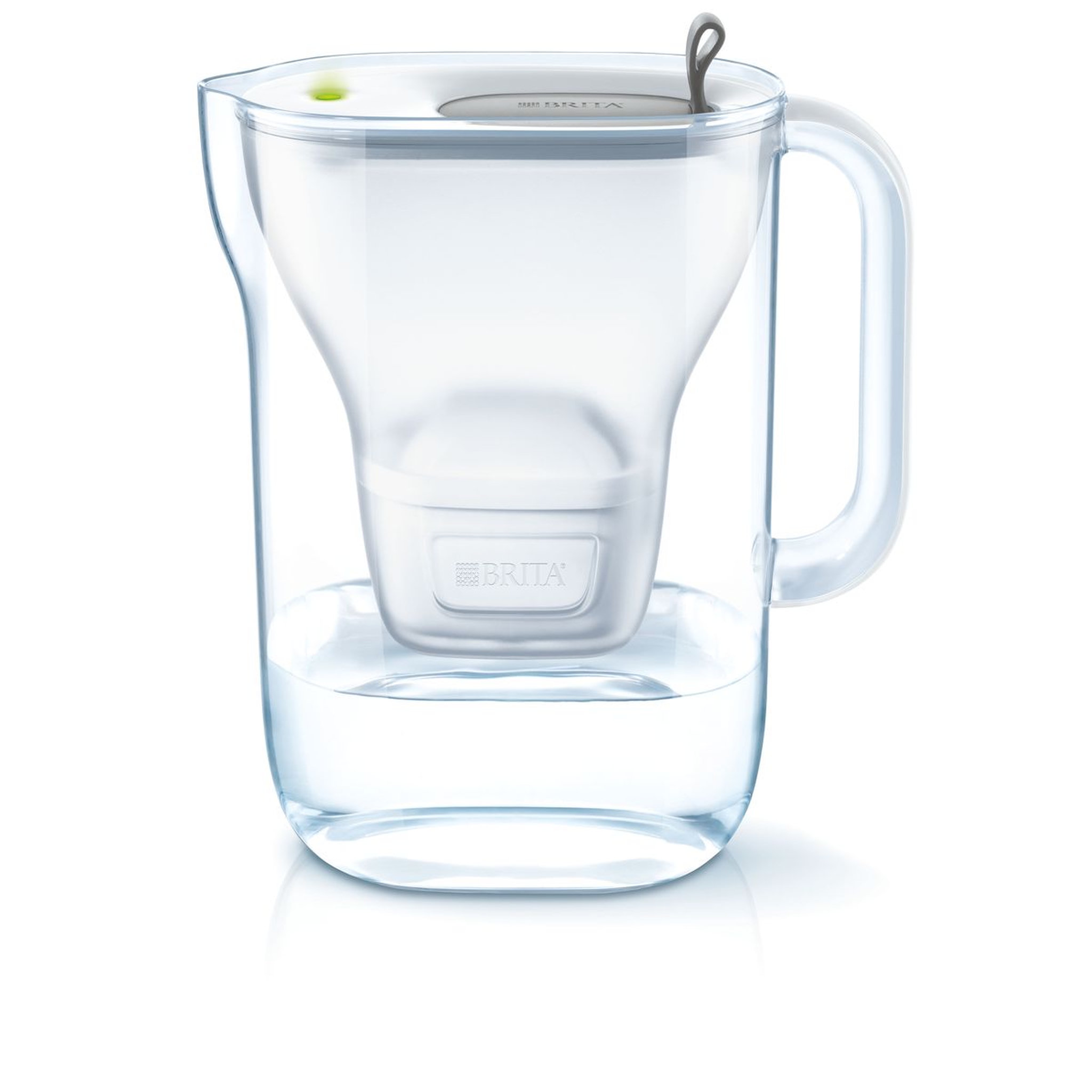 Voir la diapositive 3 : BRITA Carafe filtrante Style grise + 1 filtre MAXTRA+ inclus         