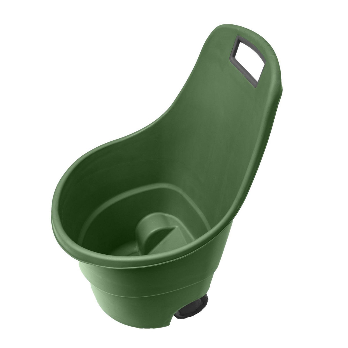WERKAPRO Chariot de jardin sur roues cuve 45L