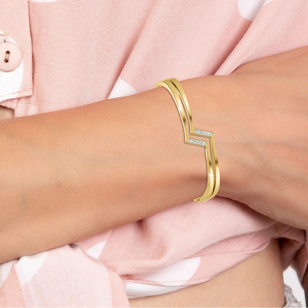 SC BOHEME Bracelet par SC Bohème orné de Cristaux scintillants