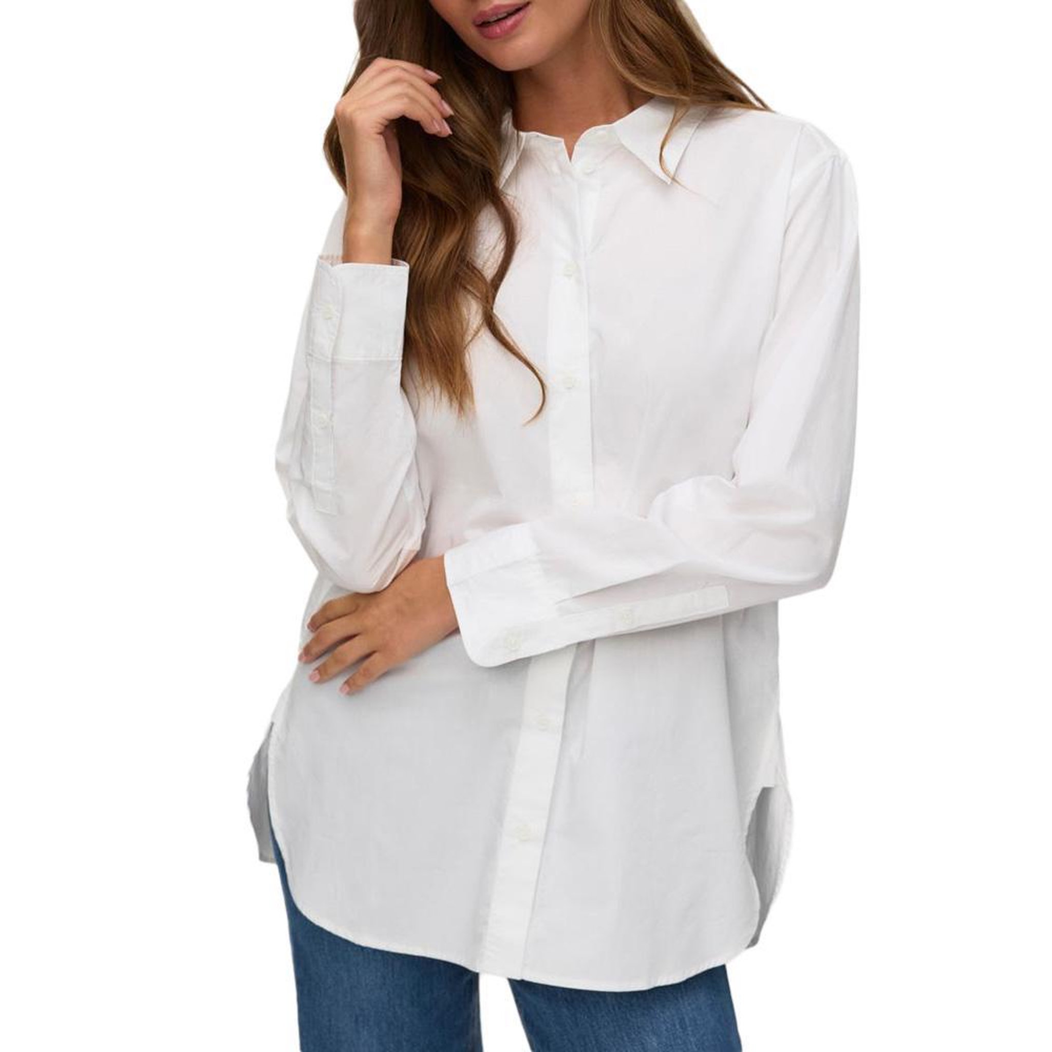 Vero Moda Chemise he Femme Vero Moda Elina. Coloris disponibles : Blanc