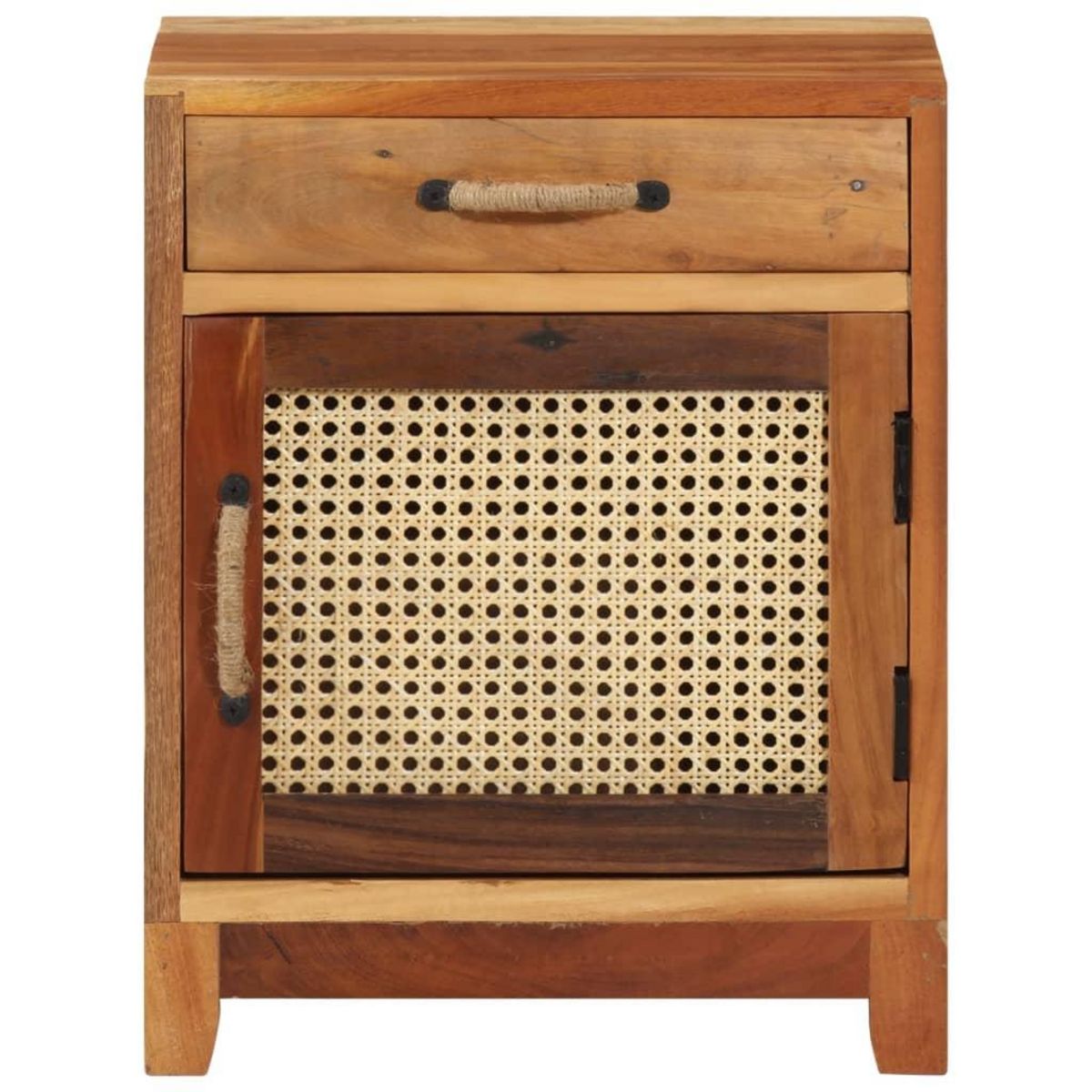 VIDAXL Table de chevet 40x30x50 cm Bois de recuperation massif