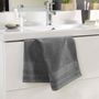Voir la diapositive 2 : Paris Prix Serviette de Toilette  Tendresse  50x90cm Anthracite