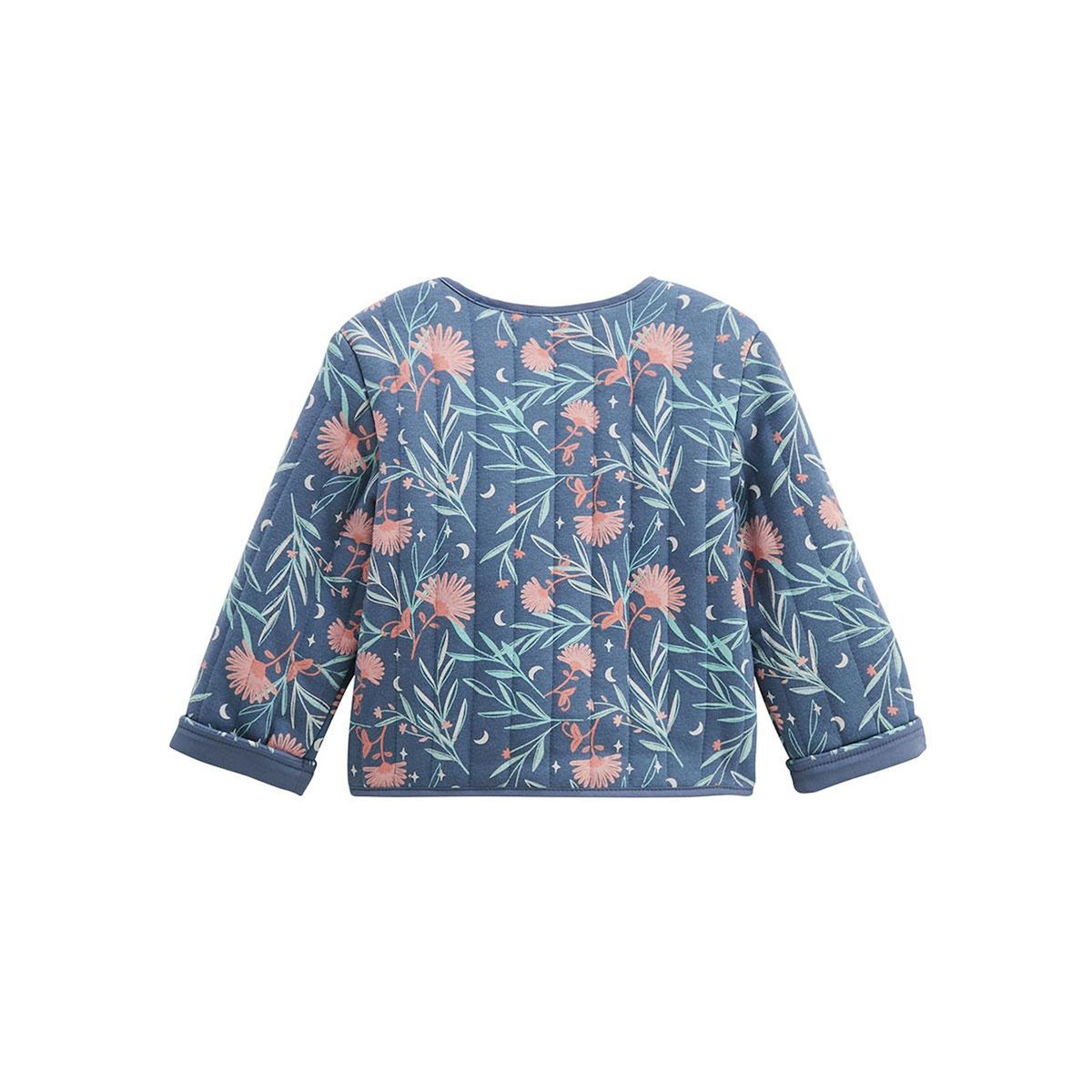 Petit Béguin Veste enfant en coton matelassé Dina