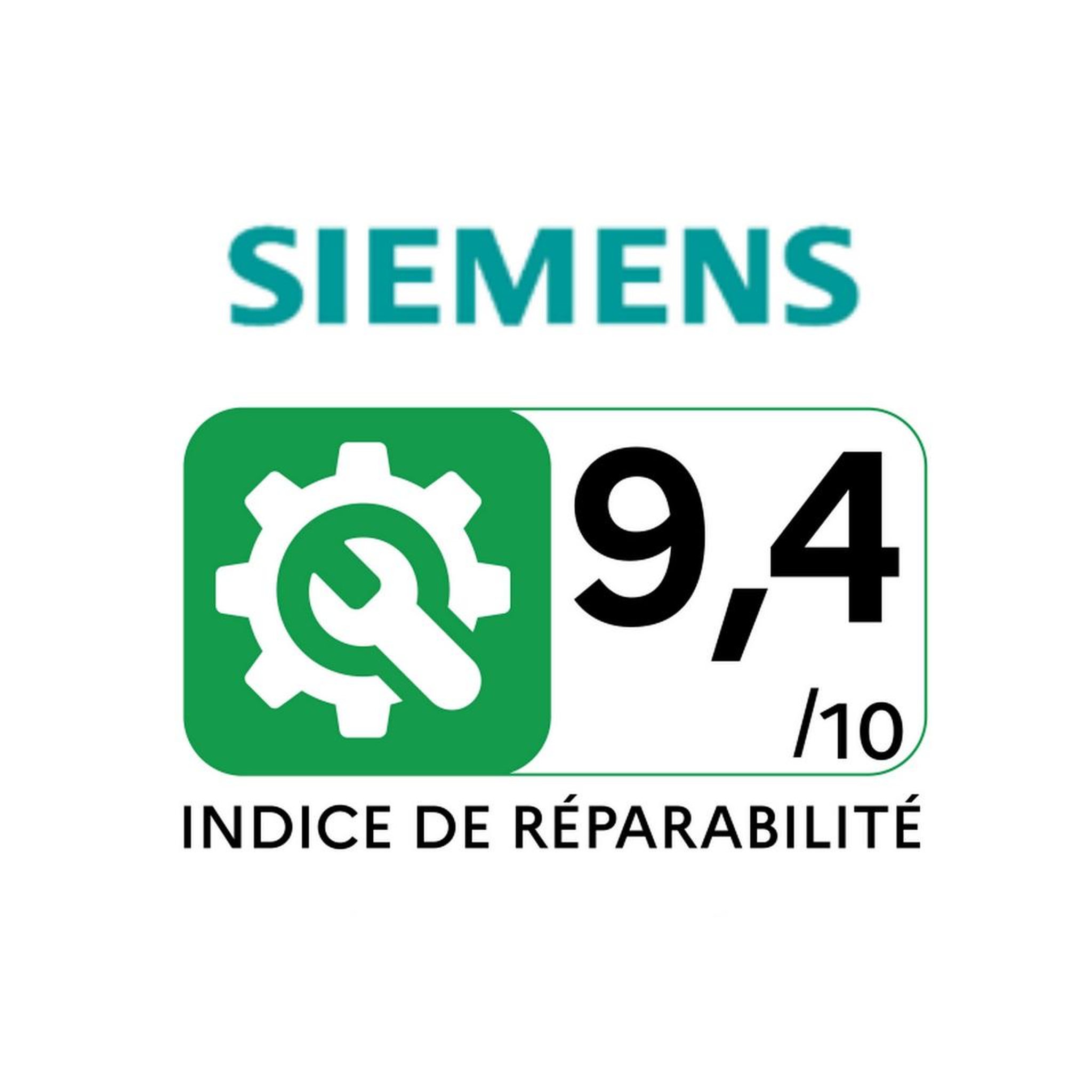 Voir la diapositive 3 : Siemens Lave-vaisselle 60cm 14couverts 42db intégrable sous plan acier brossé - sn43hi01ms