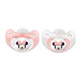 Voir la diapositive 1 : STOR Lot de 2 sucettes anatomique Minnie Disney +6mois