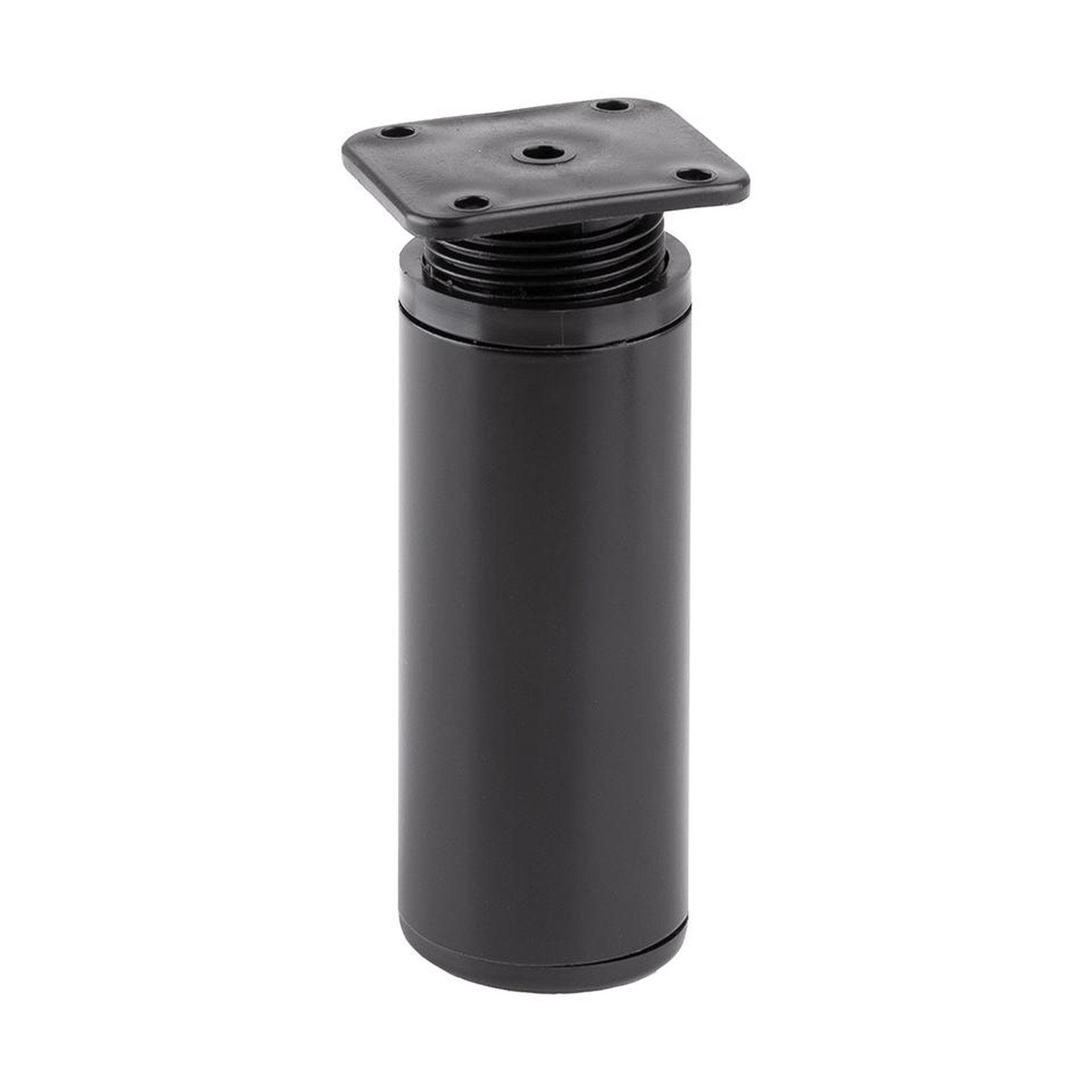 CENTRALE BRICO Pied de meuble fa010 100 mm réglable noir mat